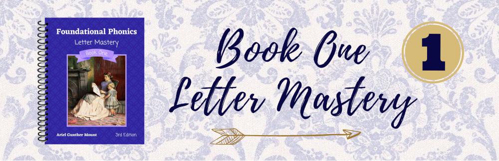 Book One Letter Mastery banner